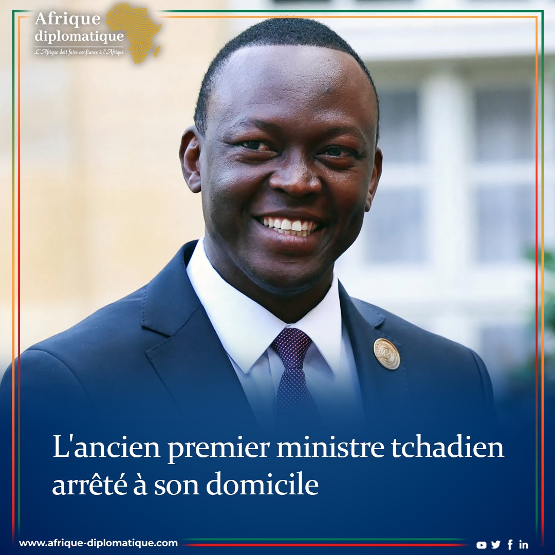 AFRIQUEDIPLOMAT's tweet image. L’opposant tchadien et ex-premier ministre Succès Masra a été arrêté ce vendredi matin à son domicile de N'Djamena, selon son parti Les Transformateurs, qui dénonce un « enlèvement manu militari ».
#Tchad #SuccèsMasra #AfriqueDiplomatique