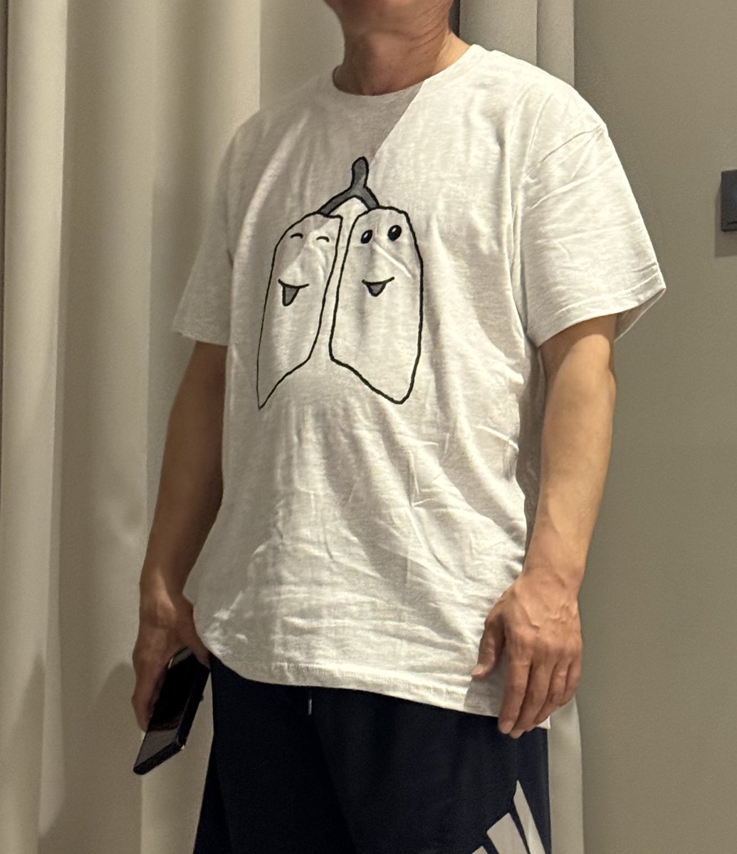 아 아빠 금연티셔츠 사줬는데 진심 개웃기네