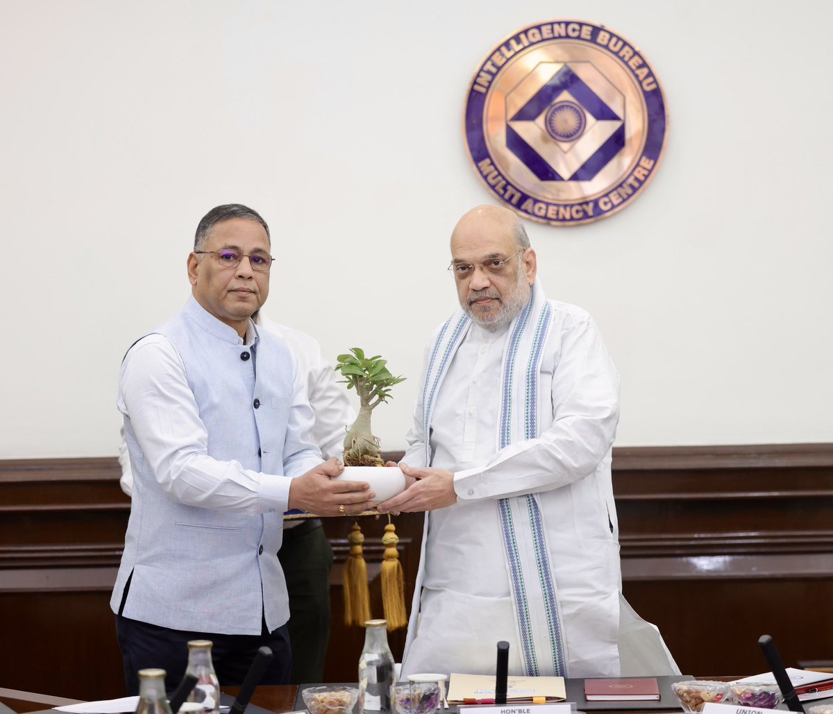 ilah108's tweet image. #BigDevelopment | Today, Home Minister Amit Shah inaugurated the upgraded Multi-Agency Centre at North Block in New Delhi.

The new MAC built with a budget of ₹500 crore will serve as the robust internal security grid of Bharat by synergising the efforts of our security agencies…