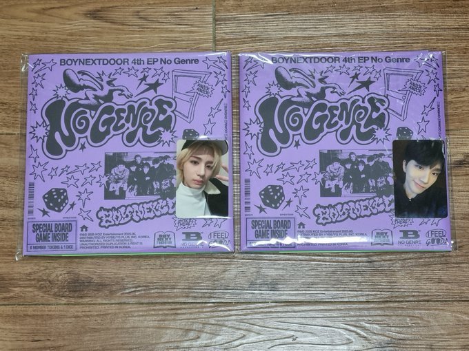 dealdog123's tweet photo. 보이넥스트도어 노장르 앨범 보드게임버전 양도합니다. 

💜운학버전+운학앨포+운학 미공포 
💜이한버전+이한앨포+이한 미공포 
각1.0 gs반택+0.2 
!!!올리브영 미공포 포함입니다!!! 

https://t.co/Q1LzcNhlgG 문의주세요. 

WTS boynextdoor 보넥도 김동현 김운학 아하즈 올영 럭드 미공포 양도 https://t.co/e3I43k4eHd