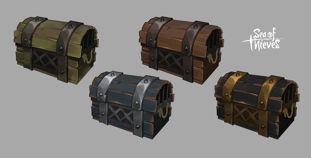 ESmisdom's tweet image. Some of the work I did for the S15 Hunter's Call themed loot items for Sea of Thieves 🐟