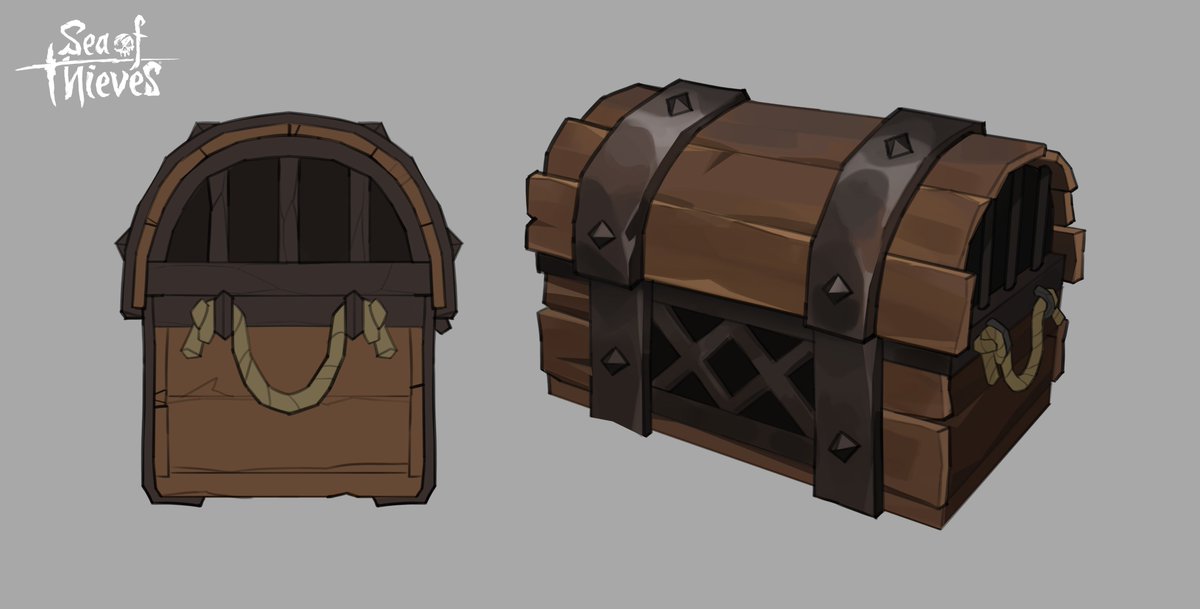 ESmisdom's tweet image. Some of the work I did for the S15 Hunter's Call themed loot items for Sea of Thieves 🐟