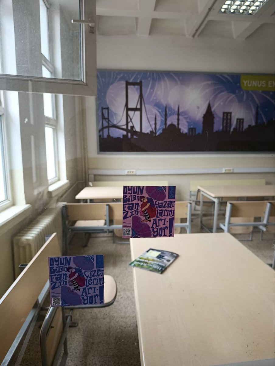 ⚧️Marmara Üniversitesi Göztepe Kampüsü

Sen de gel; Oyunbozan Fanzin için yaz, çiz Marmaralı sıra arkadaşım!