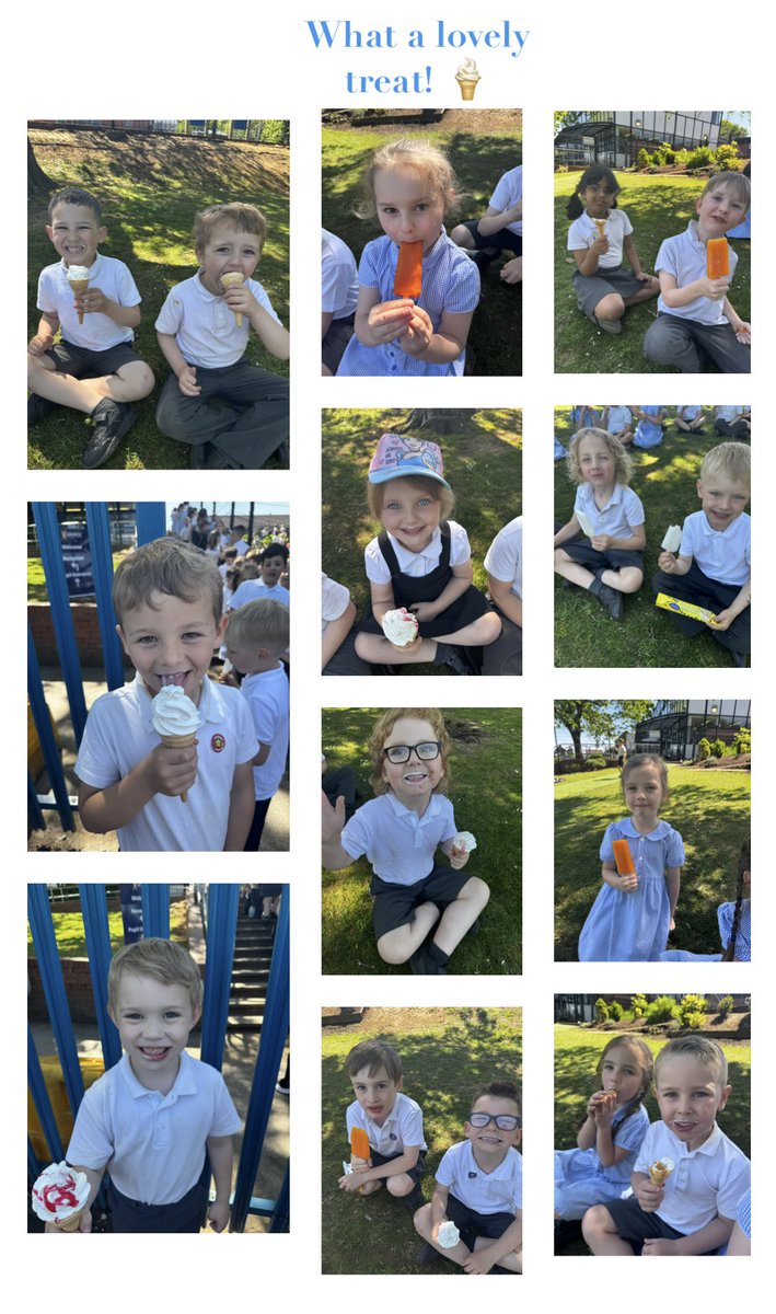Thank you so much, for our lovely treat! 🌞🍦 <a href="/GrangeMissA/">GrangeMissA</a> <a href="/GrangeMrsMcG/">Mrs McGilloway</a>