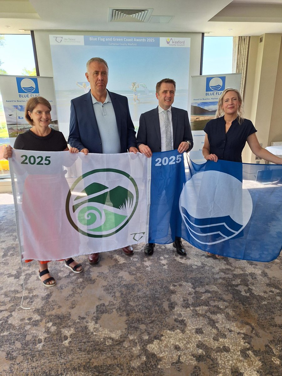Blue Flag (@blueflagireland) on Twitter photo Congratulations to <a href="/MayoCoCo/">Mayo County Council</a> who received 11 Blue Flag Awards and 9 Green Coast Awards for 2025!
Find out more at beachawards.ie
#BlueFlag #GreenCoast #Ireland #Mayo Congratulations to <a href="/MayoCoCo/">Mayo County Council</a> who received 11 Blue Flag Awards and 9 Green Coast Awards for 2025!
Find out more at beachawards.ie
#BlueFlag #GreenCoast #Ireland #Mayo