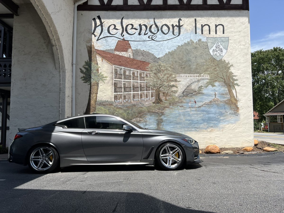 #alpinevolksfair The only Infiniti at the Euro meet. I love my JDM but Euro meets are so tame. If you’ve never been, put it on your to-do list. I go every year and it’s always a blast!