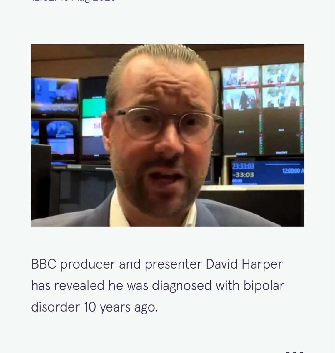 David Harper (@thatdavidharper) on Twitter photo Just discovered I was in the <a href="/DailyMirror/">The Mirror</a> nearly two years ago and I hadnāt even noticed.
Some journalist I am⦠Just discovered I was in the <a href="/DailyMirror/">The Mirror</a> nearly two years ago and I hadnāt even noticed.
Some journalist I amā¦