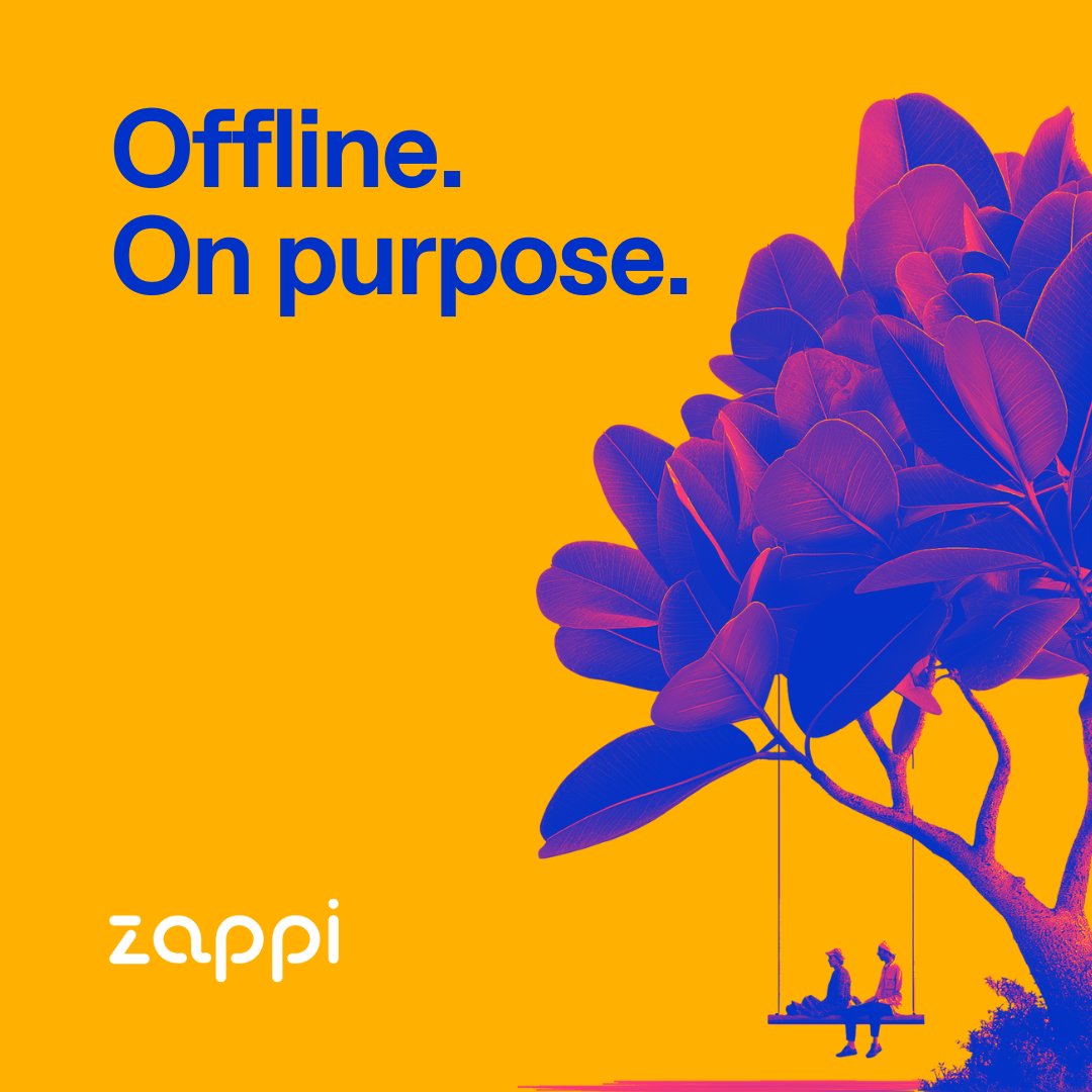 Taking a collective pause to prioritize mental well-being. 💙

Today, the Zappi team is OOO for a company-wide mental health day, because rest is just as important as results. ✨

Catch you Monday, refreshed and recharged. 😌

#Zappi #ZappiToBeHere #MentalHealthMatters