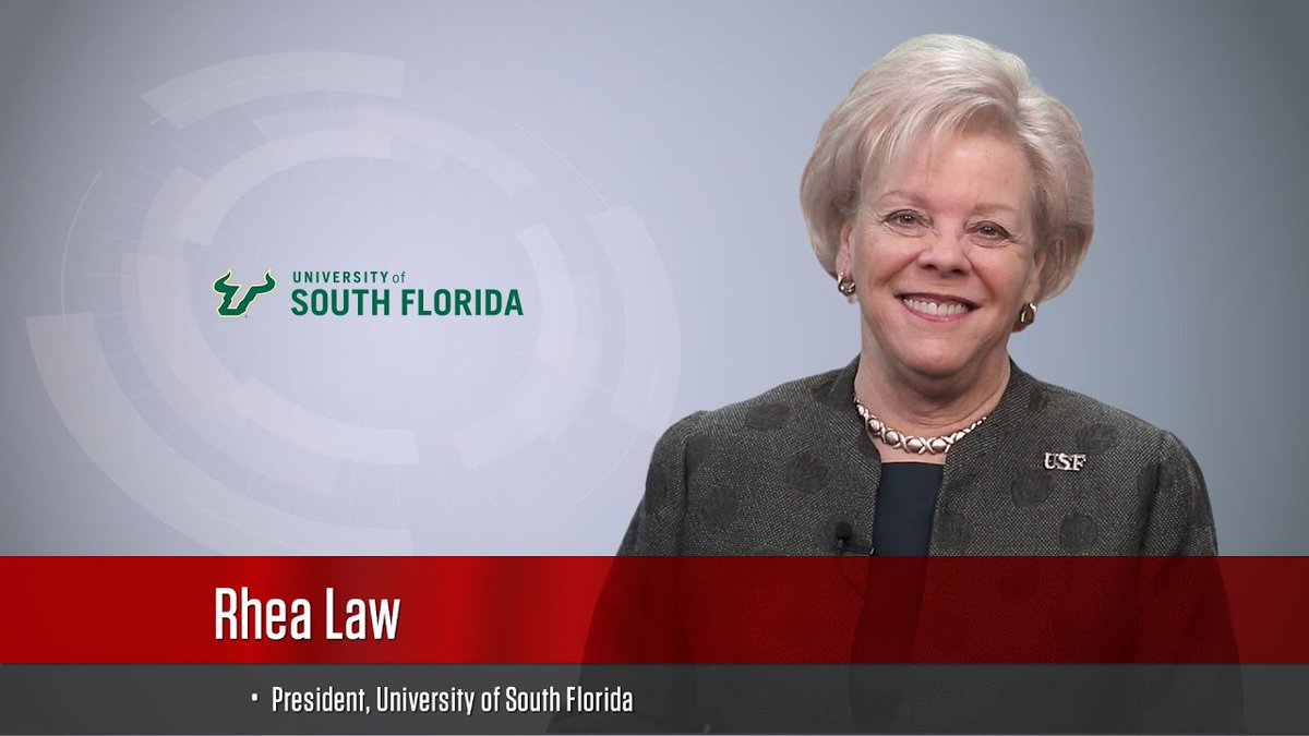 Rhea F. Law (@usf_pres) on Twitter photo At #USF, we're proud to offer a world-class education at an incredible value. I was delighted to speak withĀ <a href="/FloridaTrend/">Florida Trend</a> about this commitment and several exciting initiatives underway at our university, including the launch of the Bellini College of Artificial Intelligence, At #USF, we're proud to offer a world-class education at an incredible value. I was delighted to speak withĀ <a href="/FloridaTrend/">Florida Trend</a> about this commitment and several exciting initiatives underway at our university, including the launch of the Bellini College of Artificial Intelligence,