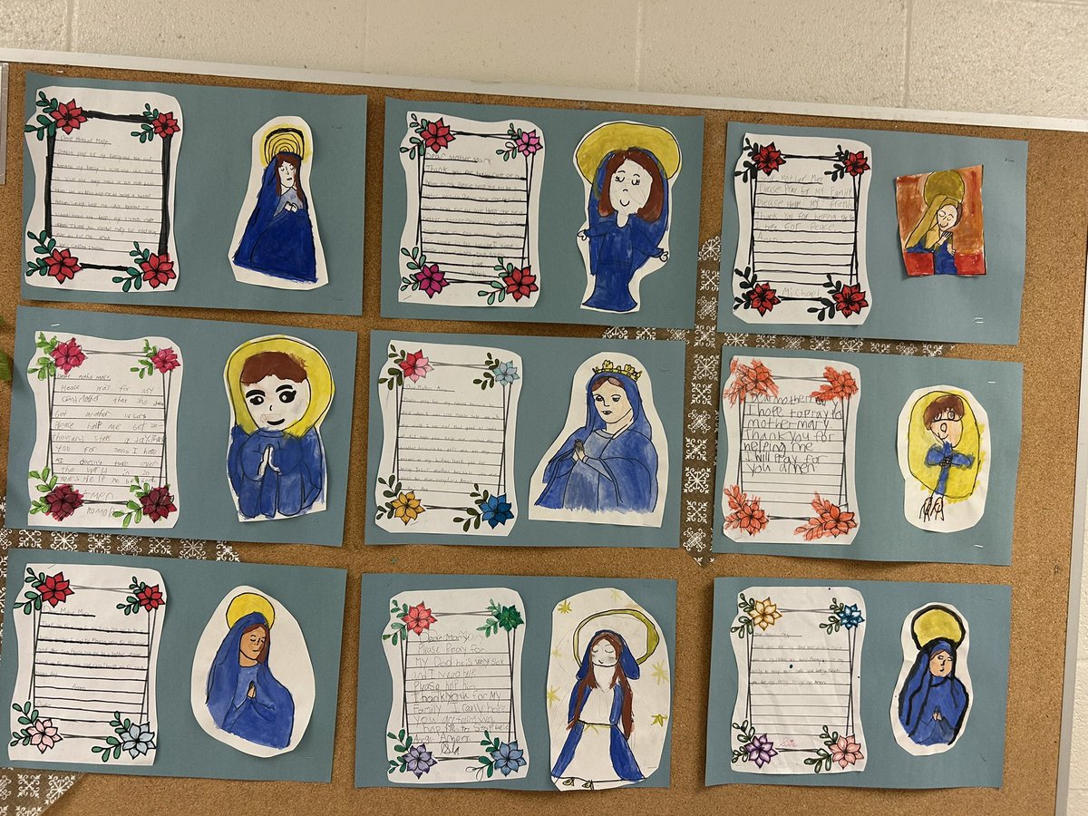 Beautiful Mother Mary portraits and prayers 💐