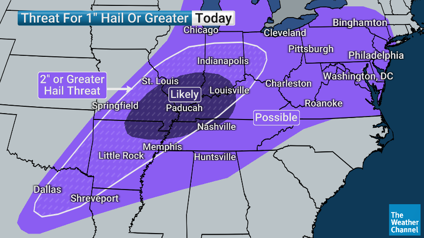 Alex Wallace (@twcalexwallace) on Twitter photo After some super busy severe weather days in April, you could be forgiven for forgetting that May is climatologically the peak of severe weather season.
Intense weather is primed to impact parts of the Ohio River Valley today. Stay weather aware with the <a href="/weatherchannel/">The Weather Channel</a>! After some super busy severe weather days in April, you could be forgiven for forgetting that May is climatologically the peak of severe weather season.
Intense weather is primed to impact parts of the Ohio River Valley today. Stay weather aware with the <a href="/weatherchannel/">The Weather Channel</a>!