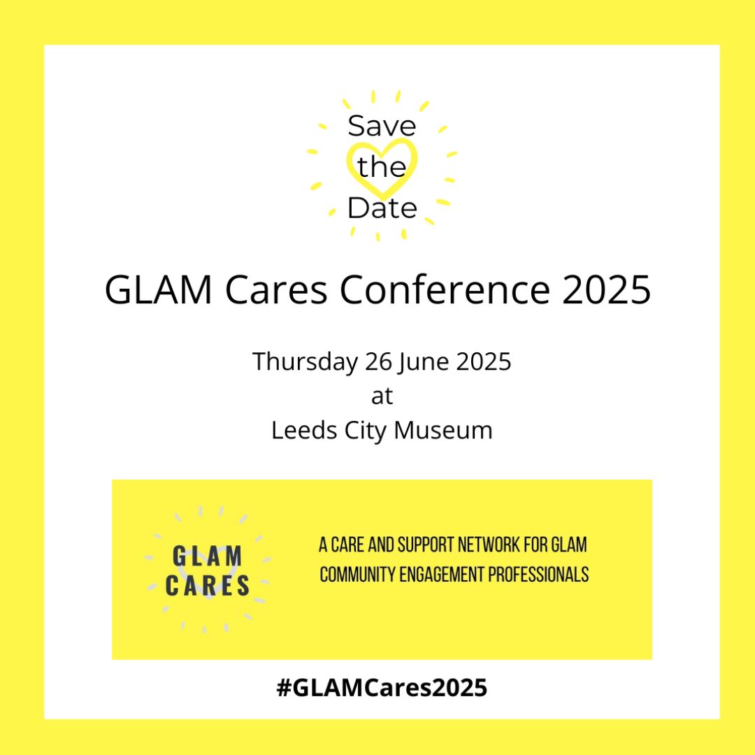 Tickets are now live for our conference on Thursday 26 June in Leeds. Join us to explore creative health, wellbeing and care in galleries, libraries, museums and heritage.  Tickets available here: docs.google.com/forms/d/e/1FAI…
