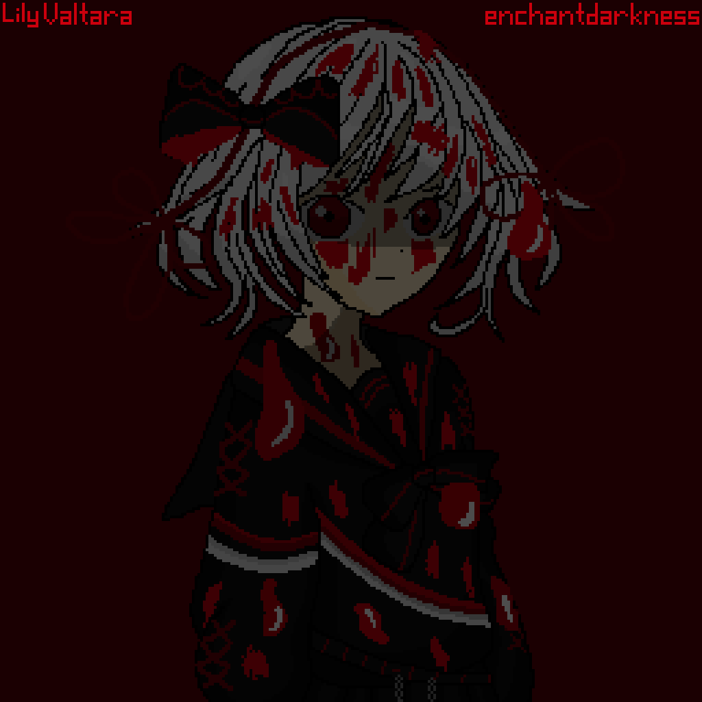 enchantdarkness's tweet photo. [The Darkness Enchant]🩸🩸🩸
Lily Valtara here, and the darkness is everywhere.
Never mind if we stay in the dark in the abyss.
#TwitterX #darkness #costume #schoolwear #blood https://t.co/1ZS2vCJIBT