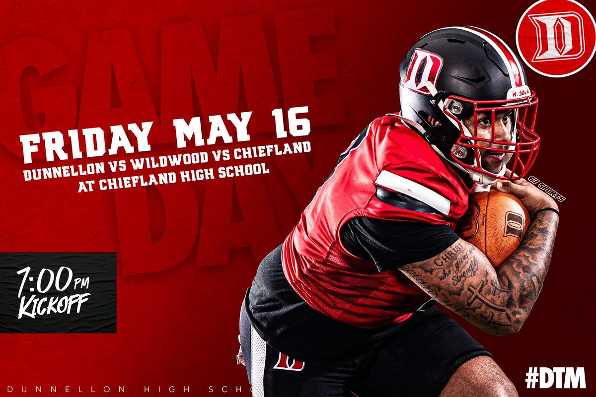 Dunnellon High School Football (@dunnellonftbl) on Twitter photo Gameday! Love this time of year! Fantastic stepping stone into the offseason! Let’s go set the tone early men!
#ITSABOUTUS #DTM
<a href="/JB3Bynum/">𝒥ℬ ℬ𝓎𝓃𝓊𝓂</a> <a href="/FlaHSFootball/">FloridaHSFootball.com</a> <a href="/OcalaPreps/">Ocala Preps</a> <a href="/PrepRedzoneFL/">Prep Redzone Florida</a> <a href="/CenFLAPreps/">Central Florida Preps</a> <a href="/FLgridironpreps/">Florida Gridiron Preps</a> <a href="/Andy_Villamarzo/">Andy Villamarzo</a> <a href="/CoachKaz352/">Coach Kaz</a> <a href="/67Sports1/">67 Sports</a> <a href="/CitrusCoSports/">Citrus County Sports</a> Gameday! Love this time of year! Fantastic stepping stone into the offseason! Let’s go set the tone early men!
#ITSABOUTUS #DTM
<a href="/JB3Bynum/">𝒥ℬ ℬ𝓎𝓃𝓊𝓂</a> <a href="/FlaHSFootball/">FloridaHSFootball.com</a> <a href="/OcalaPreps/">Ocala Preps</a> <a href="/PrepRedzoneFL/">Prep Redzone Florida</a> <a href="/CenFLAPreps/">Central Florida Preps</a> <a href="/FLgridironpreps/">Florida Gridiron Preps</a> <a href="/Andy_Villamarzo/">Andy Villamarzo</a> <a href="/CoachKaz352/">Coach Kaz</a> <a href="/67Sports1/">67 Sports</a> <a href="/CitrusCoSports/">Citrus County Sports</a>