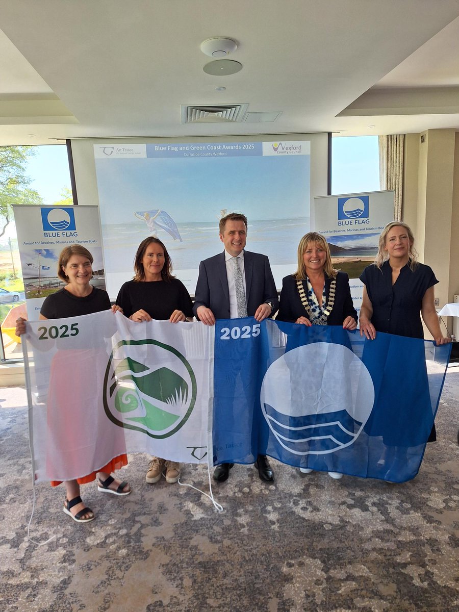 Blue Flag (@blueflagireland) on Twitter photo Today <a href="/meathcoco/">Meath County Council</a> were awarded 1 Blue Flag Award and 2 Green Coast Awards at the 2025 Blue Flag Awards ceremony!
Find out more at beachawards.ie
#BlueFlag #GreenCoast #Ireland #Meath Today <a href="/meathcoco/">Meath County Council</a> were awarded 1 Blue Flag Award and 2 Green Coast Awards at the 2025 Blue Flag Awards ceremony!
Find out more at beachawards.ie
#BlueFlag #GreenCoast #Ireland #Meath