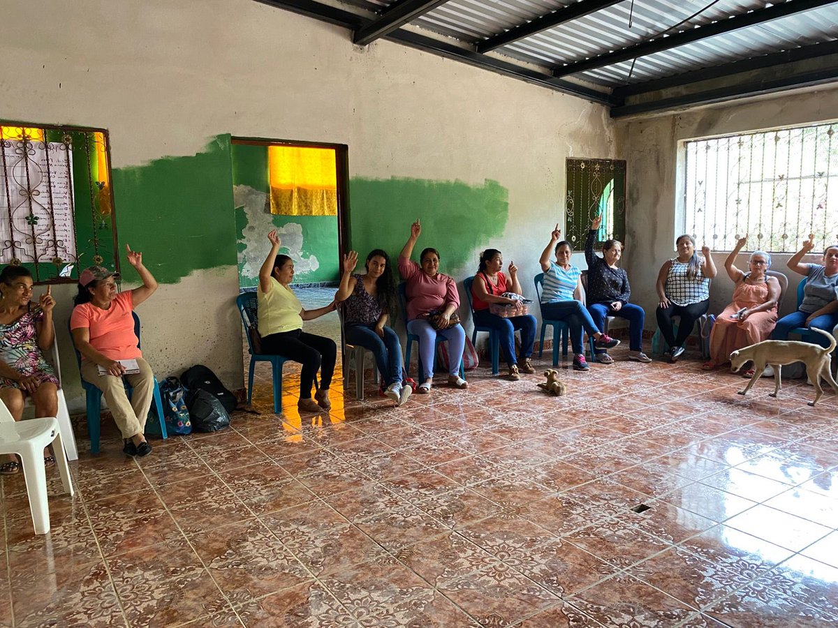 FunderHonduras's tweet image. La organización y apoyo técnico productivo y ambiental a grupos de mujeres y jóvenes continua en este ocasión se participó en el levantamiento de personeduria jurídica para el Grupo de mujeres emprendedoras del Zarzal, departamento de El Paraíso. 

#Ayuda Irlandesa
#FUNDER