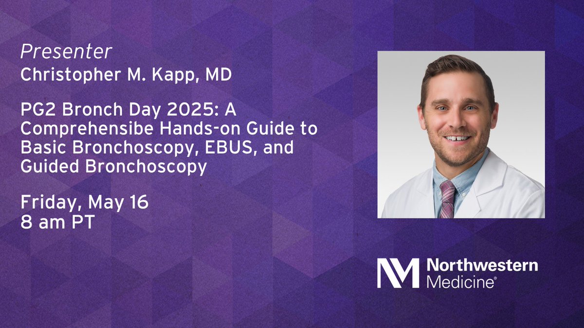 NM Pulmonary and Thoracic Surgery (@nm_lung) on Twitter photo At ATS 2025, join Christopher M. Kapp, MD (<a href="/ChrisKapp12/">Chris Kapp</a>), for his session, “PG2 Bronch Day 2025: A Comprehensibe Hands-on Guide to Basic Bronchoscopy, EBUS, and Guided Bronchoscopy.” <a href="/atscommunity/">American Thoracic Society (ATS)</a> #ATS2025 #NMatATS. See the full schedule here: breakthroughsforphysicians.nm.org/pulmonary-news… At ATS 2025, join Christopher M. Kapp, MD (<a href="/ChrisKapp12/">Chris Kapp</a>), for his session, “PG2 Bronch Day 2025: A Comprehensibe Hands-on Guide to Basic Bronchoscopy, EBUS, and Guided Bronchoscopy.” <a href="/atscommunity/">American Thoracic Society (ATS)</a> #ATS2025 #NMatATS. See the full schedule here: breakthroughsforphysicians.nm.org/pulmonary-news…