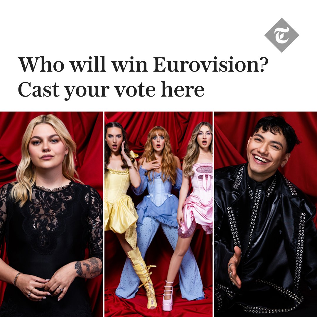 🎶 The most popular countries taking part include Sweden, Austria and France – but who do you think will take the top spot at Eurovision this year?

Cast your vote here 👇
telegraph.co.uk/music/news/eur…