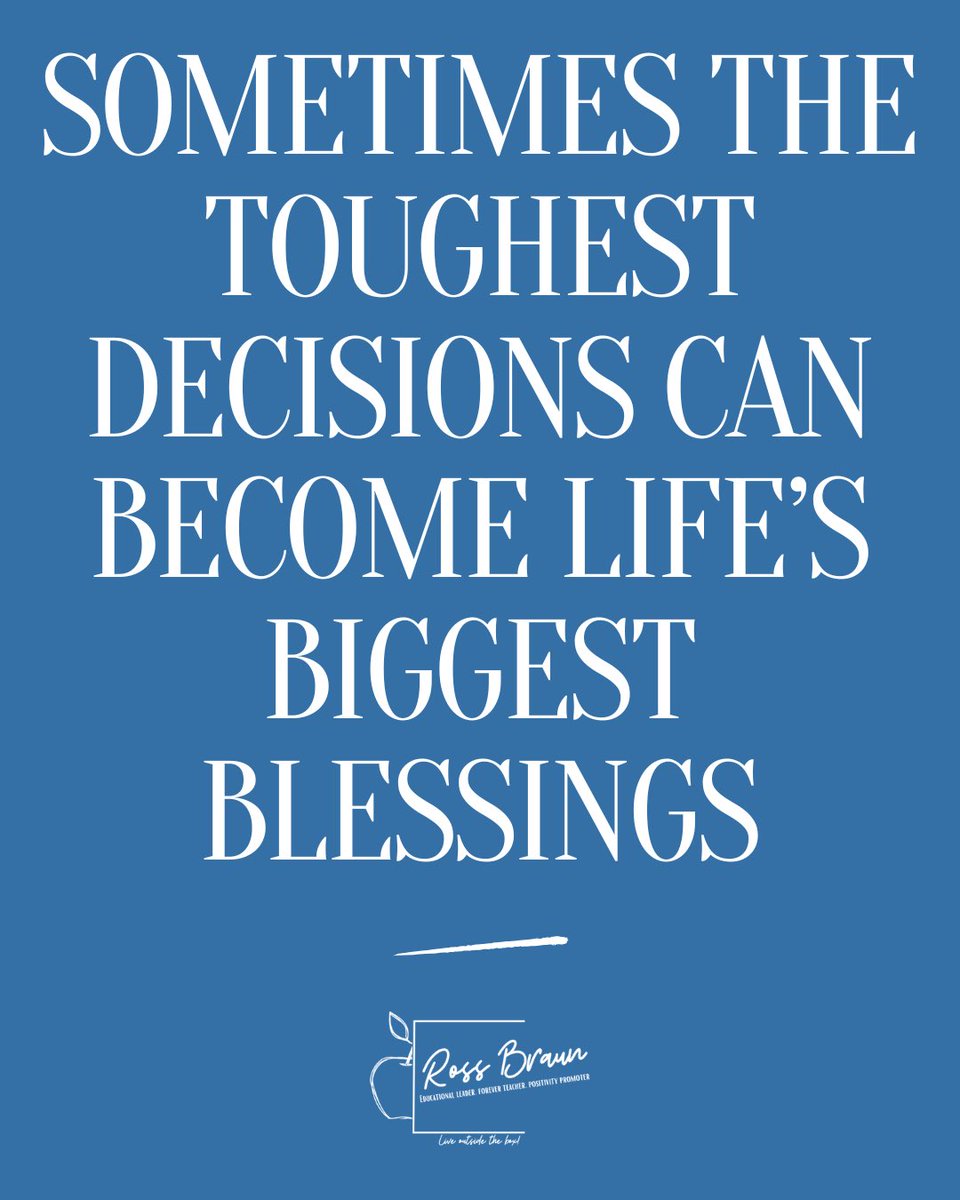 Life’s too short and precious to be complacent or unhappy. 

While some decisions in life can be downright scary, I’m living proof that the toughest ones can quickly become the biggest blessings ✨

Read my short blog on this here and reach out if you need someone to talk to!