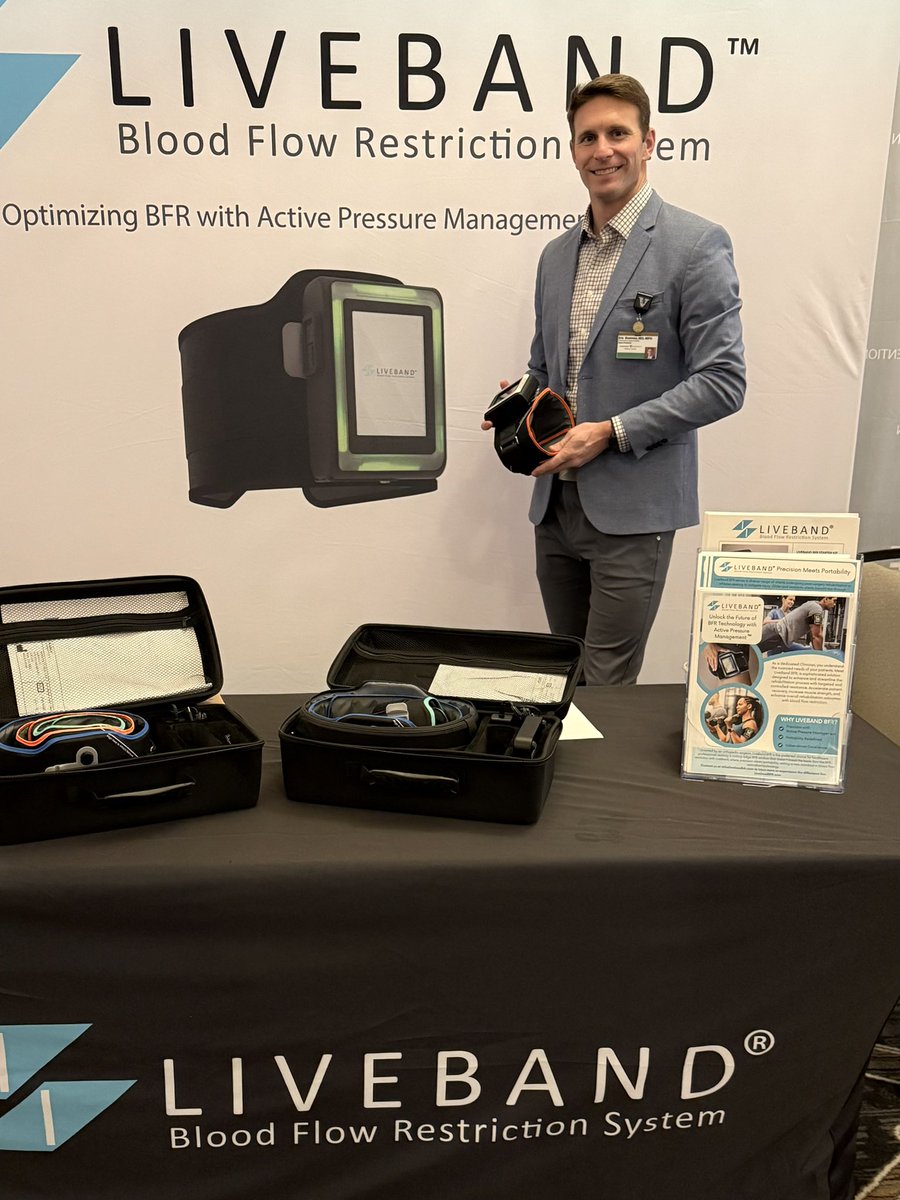 Presenting at the NBA Trainers Association today with <a href="/livebandbfr/">LiveBand BFR</a>