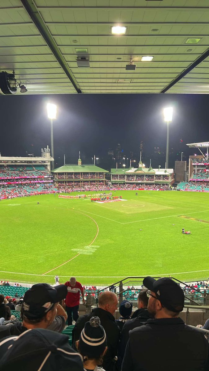 Finally made it to another SCG game… last one was in the 90s vs North lol.