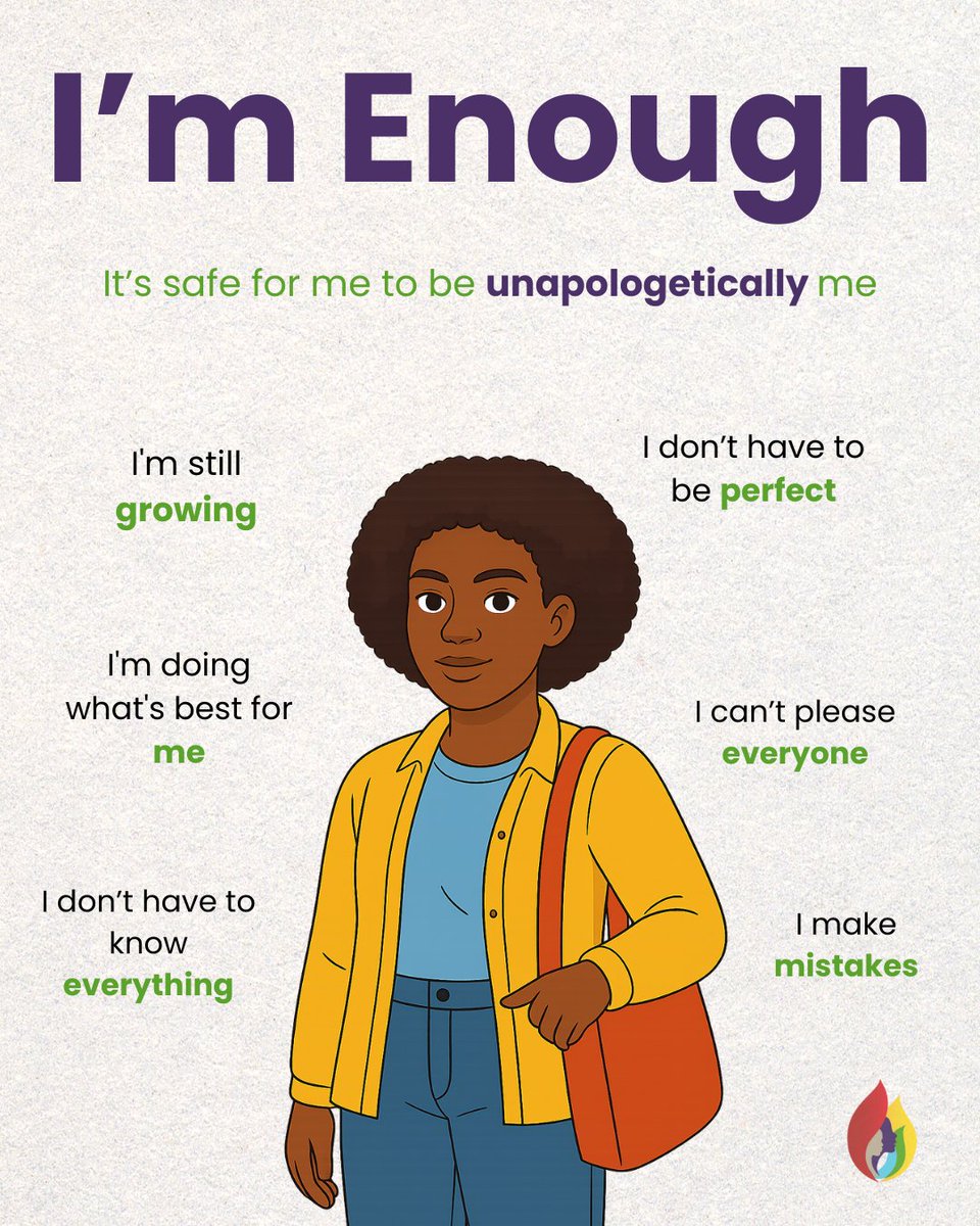 Every step you take toward healing counts.

You’re learning. You’re evolving. You’re doing your best — and that’s more than enough. 

#Affirmations #SelfGrowth #MentalWellness