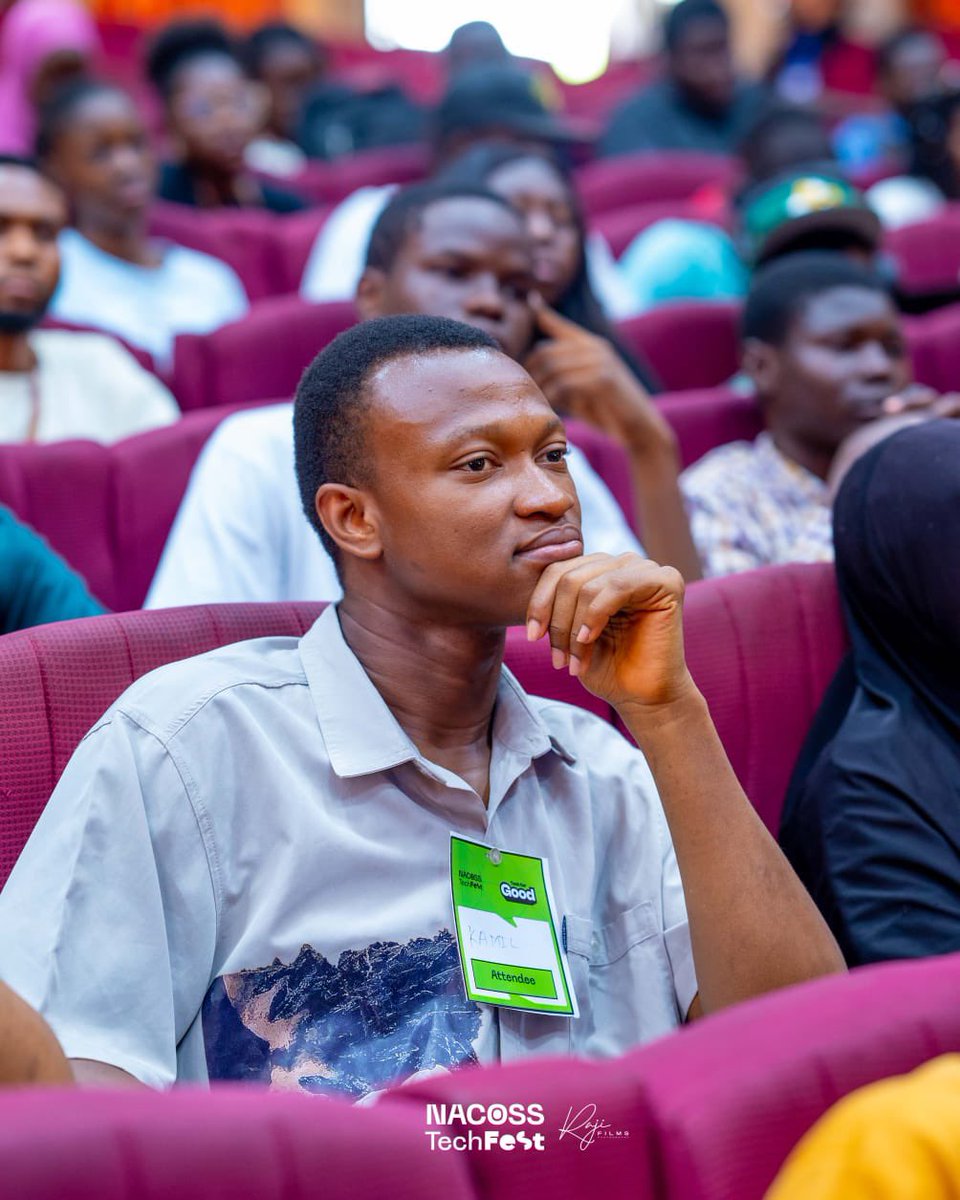 NACOSS_UIL's tweet image. Not just an audience — these were minds ready to learn, build and lead! 🤩🔥🔥

Here are a few snapshots of what that looked like at #NACOSSTechfest 1.0🚀

#NACOSSUnilorin 
#TechForGood 
#NACOSSSYNC