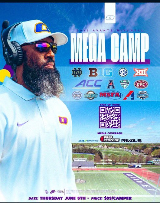 Excited to be going and competing at <a href="/ONAZFootball/">ONU FOOTBALL</a> on june 5th, <a href="/WABlackhawkFB/">West Aurora Football</a> <a href="/coacheimer/">Coach Eimer</a>