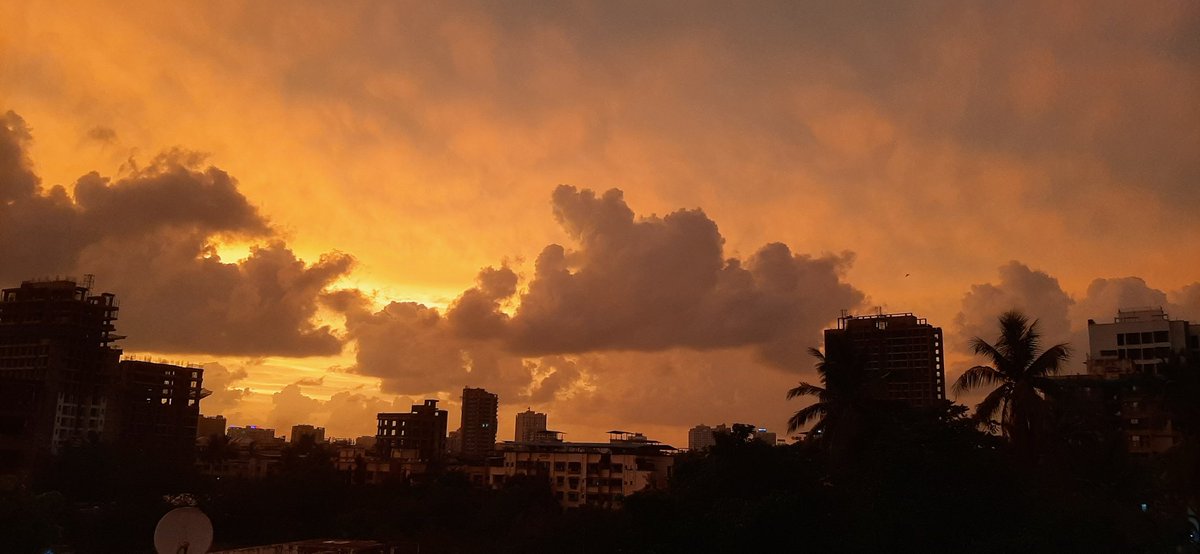 MukeshKJ111's tweet image. #sunsetphotography 
#Mumbai 
#sunset 
#NaturePhotography 
#NatureLover 
Admiring sunset with changing colors