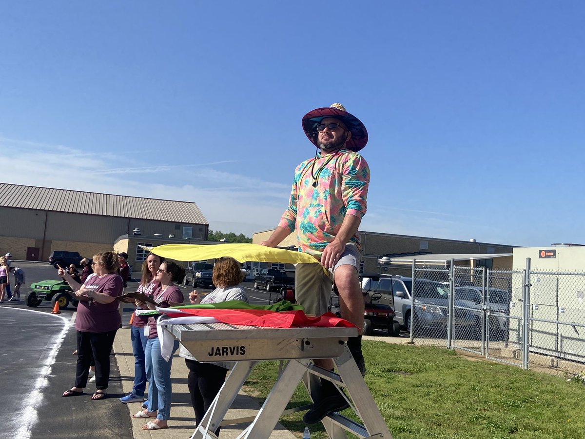 Daniel Hanson (@hs_ap_warriors) on Twitter photo Thanks to Mr McGlothin & Ms Stanley for helping out this morning on the call for the annual Scooter 500 & Mr Journay for managing the flag stand! <a href="/WesDelAthletics/">Wes-Del Athletics</a> <a href="/wdprincipal/">Adam Perdue</a> Thanks to Mr McGlothin & Ms Stanley for helping out this morning on the call for the annual Scooter 500 & Mr Journay for managing the flag stand! <a href="/WesDelAthletics/">Wes-Del Athletics</a> <a href="/wdprincipal/">Adam Perdue</a>