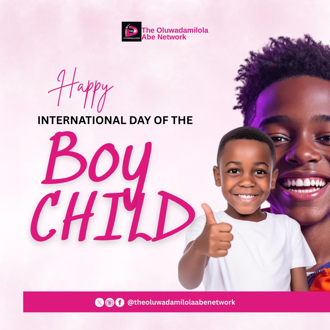 Building self-esteem helps boys embrace their unique voices, overcome challenges,  and reach their full potential. 

#InternationalDayoftheBoyChild #BuildingSelfEsteem #BoyChild # EmpowerBoys #Thoan