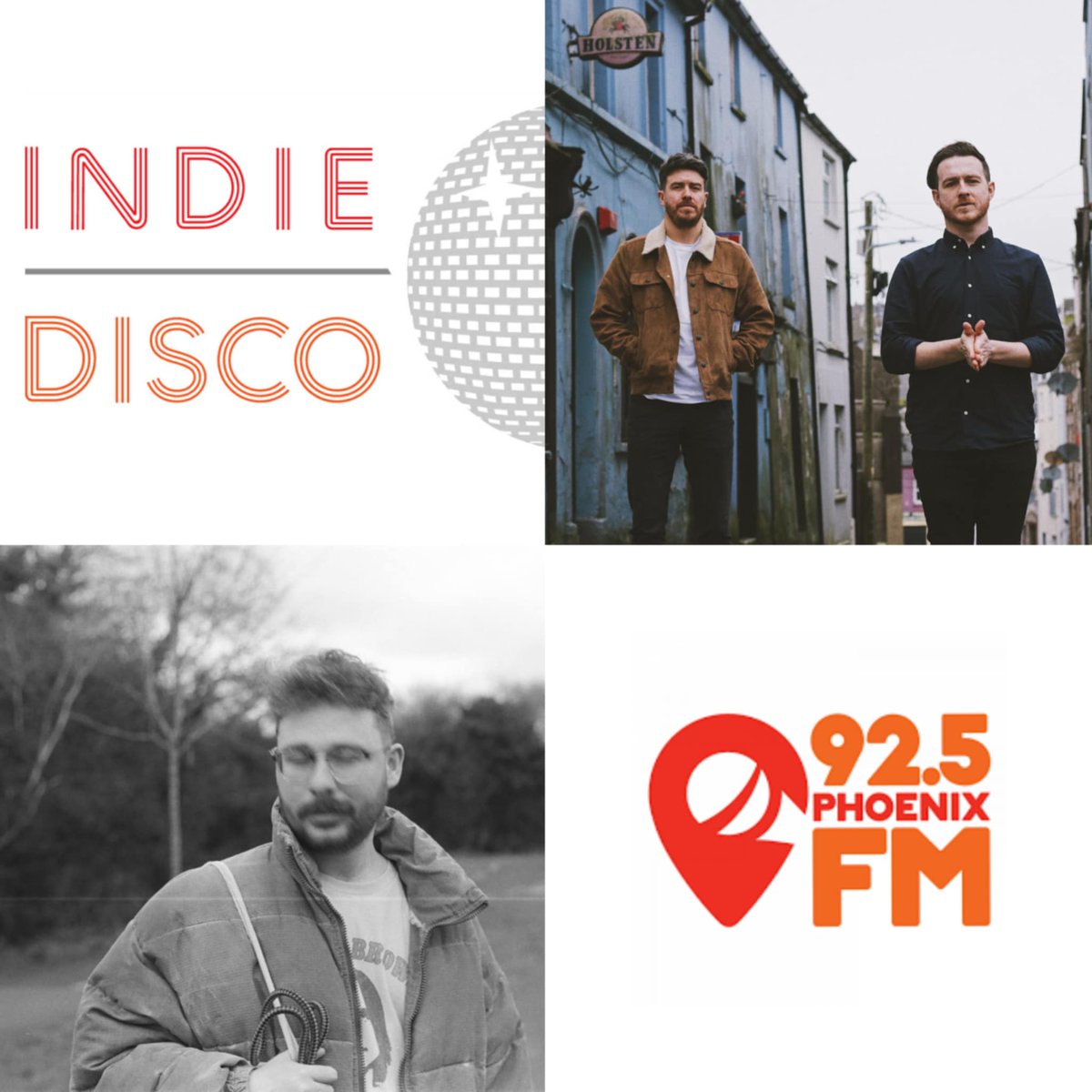 Indie Disco 92.5 FM (@indiedisco925) on Twitter photo 9pm on <a href="/925PhoenixFM/">92.5 Phoenix FM</a> ; <a href="/Runway_Lights_/">Runway Lights</a> <a href="/bushofficial/">BUSH</a> <a href="/Blokeacolazero/">Blokeacola</a> <a href="/VivaJerryFish/">Jerry Fish</a> <a href="/PIXIES/">PIXIES</a> <a href="/eaton_ger/">Ger Eaton Music</a> <a href="/SneakerPimpsNow/">Sneaker Pimps</a> <a href="/InhalerDublin/">Inhaler</a> <a href="/trinketsband/">Trinkets</a> <a href="/fontainesdublin/">Fontaines D.C.</a> <a href="/SorchaRichardsn/">Sorcha Richardson</a>
📸
<a href="/BRIARSOfficial/">BRIARS</a> : Fionn Hennessy
<a href="/spacing__/">Spacing // Evan</a> :
92.5 FM or
live.phoenixfm.ie 9pm on <a href="/925PhoenixFM/">92.5 Phoenix FM</a> ; <a href="/Runway_Lights_/">Runway Lights</a> <a href="/bushofficial/">BUSH</a> <a href="/Blokeacolazero/">Blokeacola</a> <a href="/VivaJerryFish/">Jerry Fish</a> <a href="/PIXIES/">PIXIES</a> <a href="/eaton_ger/">Ger Eaton Music</a> <a href="/SneakerPimpsNow/">Sneaker Pimps</a> <a href="/InhalerDublin/">Inhaler</a> <a href="/trinketsband/">Trinkets</a> <a href="/fontainesdublin/">Fontaines D.C.</a> <a href="/SorchaRichardsn/">Sorcha Richardson</a>
📸
<a href="/BRIARSOfficial/">BRIARS</a> : Fionn Hennessy
<a href="/spacing__/">Spacing // Evan</a> :
92.5 FM or
live.phoenixfm.ie