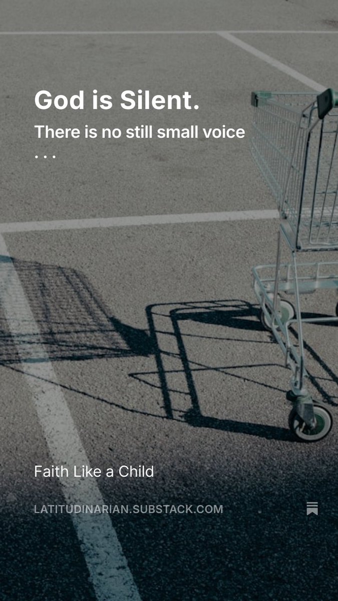 Forward2000's tweet image. open.substack.com/pub/latitudina…

Is my faith based on a lie? That’s the question. Isn’t it?