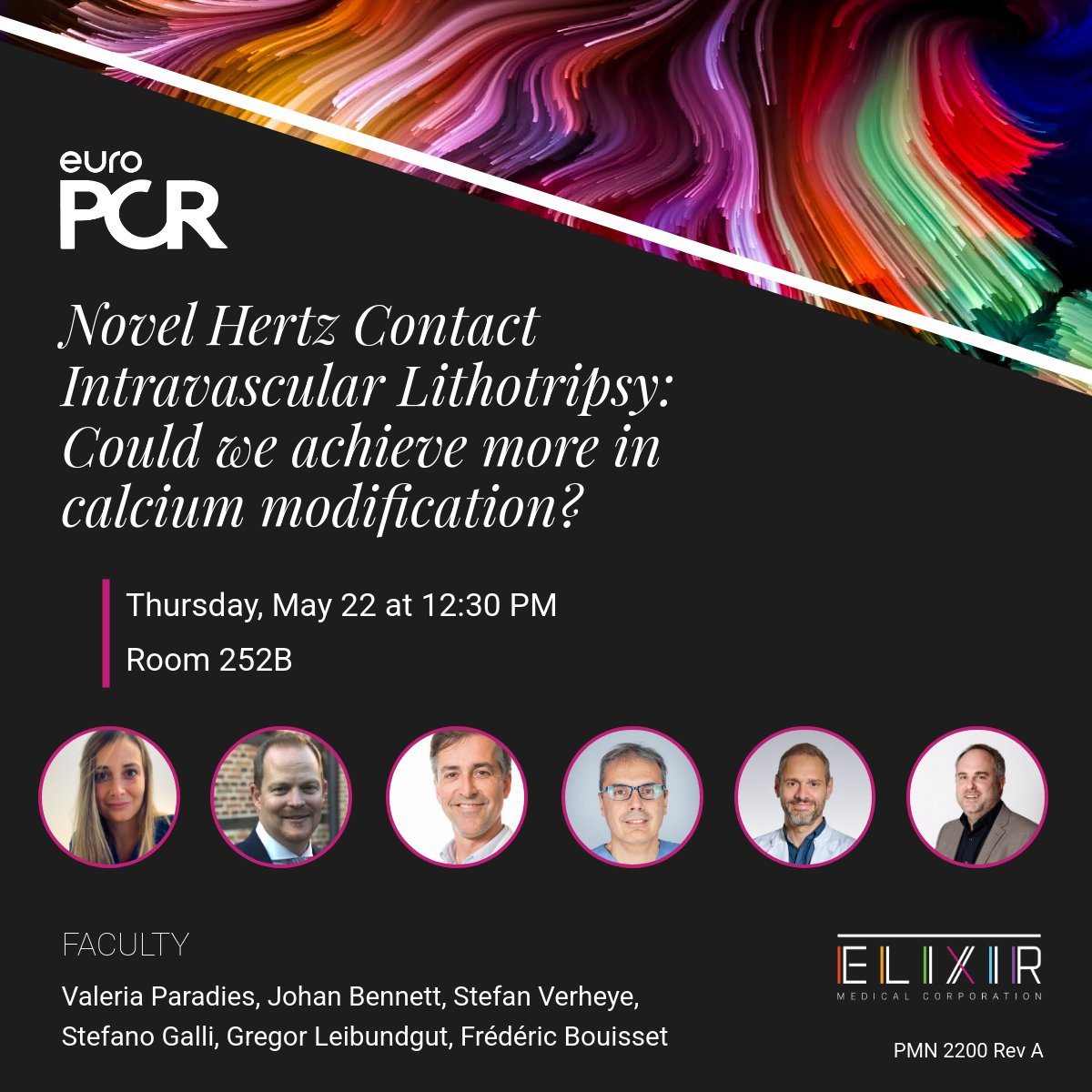 Lithotripsy Without Limits.

Learn more about the innovative technology behind #LithiX Hertz Contact Intravascular #Lithotripsy (HC-IVL) next week at #EuroPCR 2025 in Paris.

📍Thursday, May 22 at 12:30 PM in Room 252B
Novel Hertz Contact Intravascular Lithotripsy: Could we