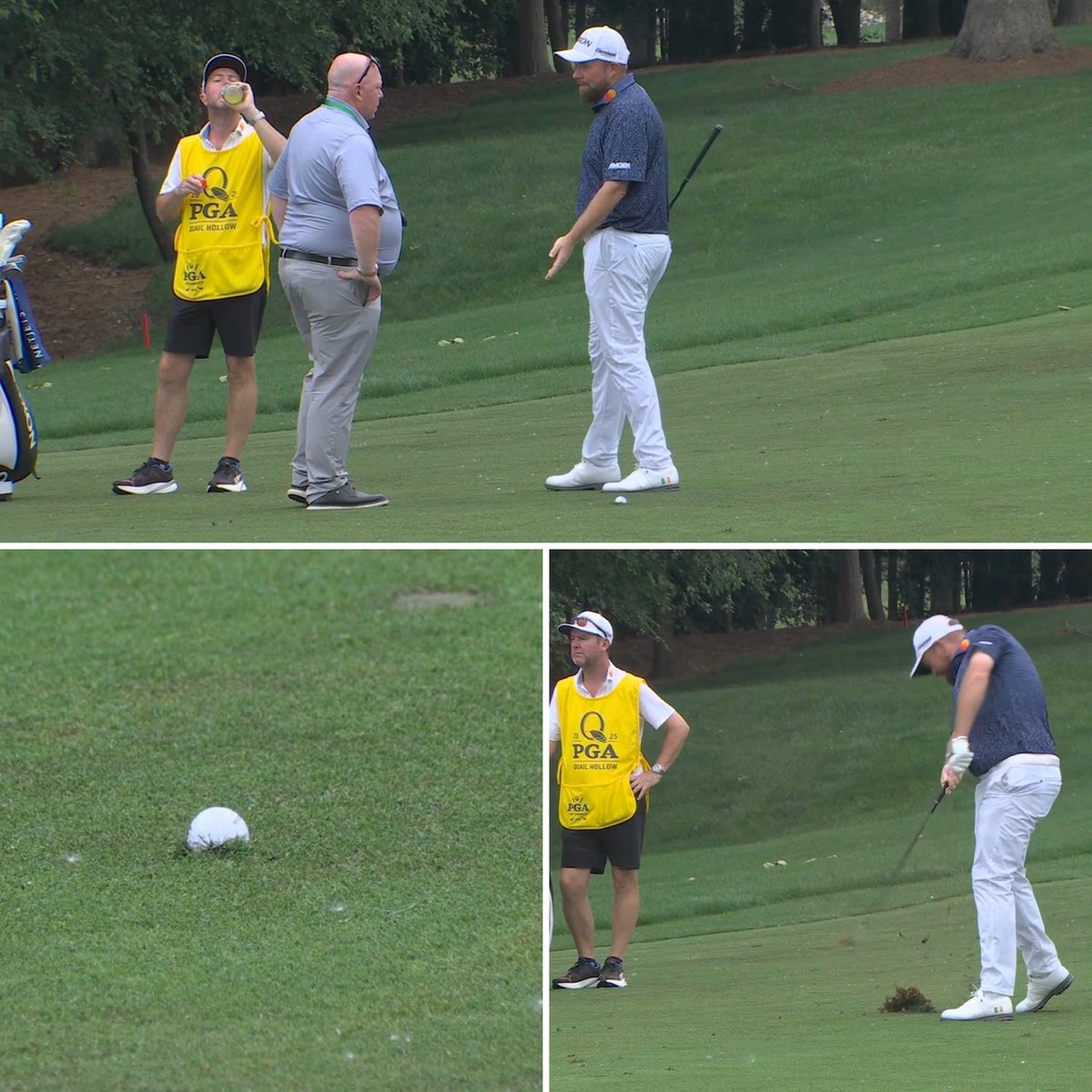NUCLRGOLF's tweet photo. Shane Lowry is not a happy man 😖🏌️ https://t.co/NYwOUjRTPU
