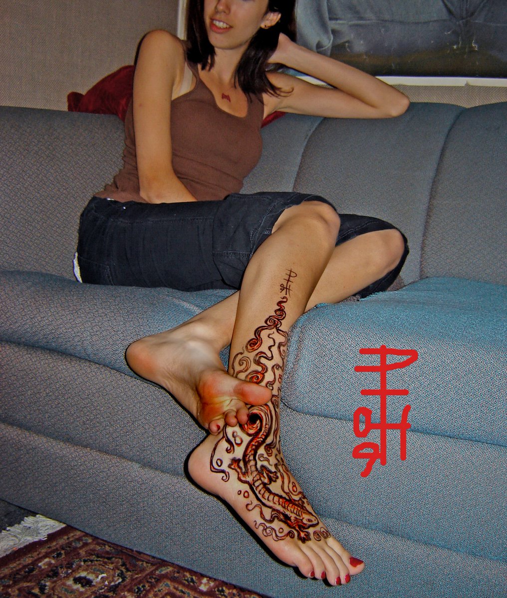 Amanda and the Fire salamander. 2009 Photography and body art by #OrobasArt