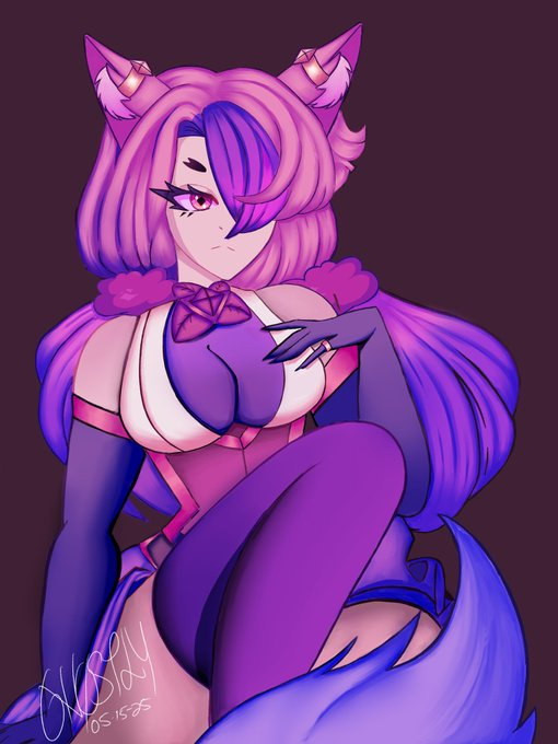 Nina Williams (@nina_ttv) on Twitter photo 🎉✨ Shoutout time! ✨🎉
I was lucky enough to win an art raffle, and LOOK at this absolutely stunning piece my amazing friend <a href="/Gh0stByte78375/">G̷h̷0̷s̷t̷L̷y̷ 👻</a> made for me!💜🦊
The colors, the pose, the vibes—I'm obsessed!😭💖
Thank you SO much for this gorgeous artwork, I feel so spoiled! 🎉✨ Shoutout time! ✨🎉
I was lucky enough to win an art raffle, and LOOK at this absolutely stunning piece my amazing friend <a href="/Gh0stByte78375/">G̷h̷0̷s̷t̷L̷y̷ 👻</a> made for me!💜🦊
The colors, the pose, the vibes—I'm obsessed!😭💖
Thank you SO much for this gorgeous artwork, I feel so spoiled!