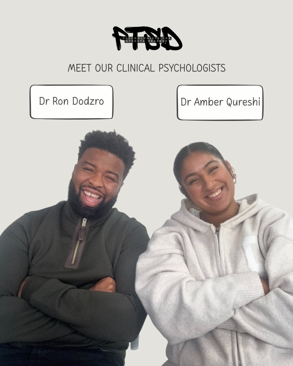 From the ends. For the ends. Psychologists The Streets Deserve (PTSD).

instagram.com/ptsdlondon?igs…

linkedin.com/company/psycho…