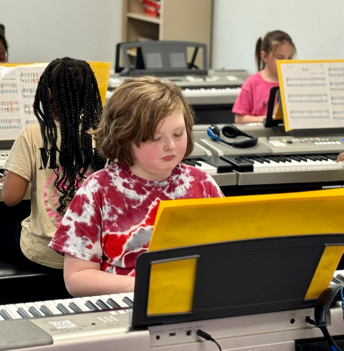 Our piano &amp; guitar students showed off the talent they’ve grown all semester! From moving solos to a final piano ensemble, they ended on a high note. #growatpoe