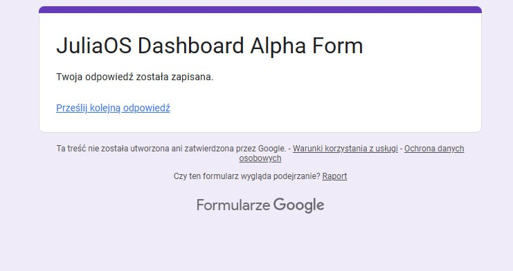 SpartaN_PL1's tweet photo. Did You sign up for the alpha tests JuliaOS? This will be the best way to test their product. I signed up, I wonder if they'll choose me :) #JOS https://t.co/3FfJ9l6N9k