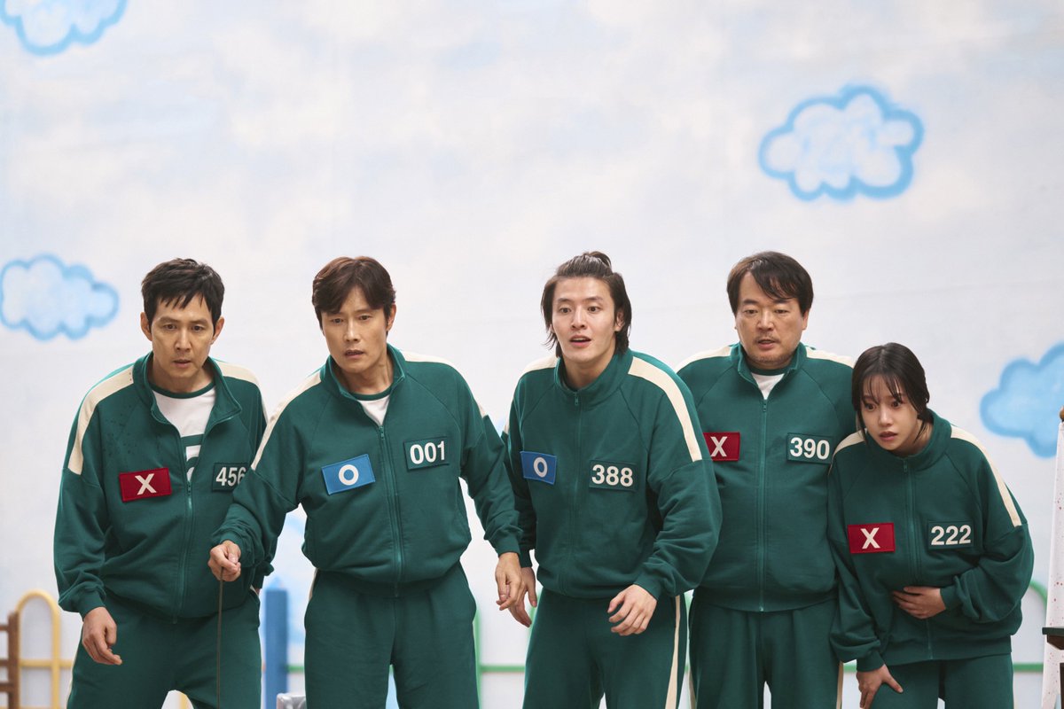 TOPSPINKA's tweet image. เพิ่มบทบาทของพวกหน้ากาก
เนื้อหามันดูกั๊กๆไปไม่สุด จุดดึงดูดคือเหล่าตัวละครใหม่
จบค้าง!😑 ไปต่อซีซัน 3
#YangDongGeun #RohJaeWon #DavidLee #LeeDavid #WonJiAn #JoYuRi #KimSiEun #SongJiWoo #ParkBoKyoung
#ParkHeeSoon #JangJaeHo #LeeSangJun 
#JunSukHo #KimPubLae
#SquidGame2 #SquidGame