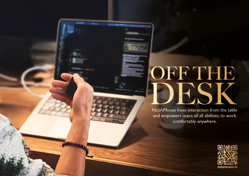 Exciting news!
We’ve been selected as one of the winners of the Next Gen Design competition!
This means Not A Mouse will be exhibited at five major design events across Europe! First coming up: Serbia 🇷🇸 
Visitors get a chance to test our latest prototypes! 🎉