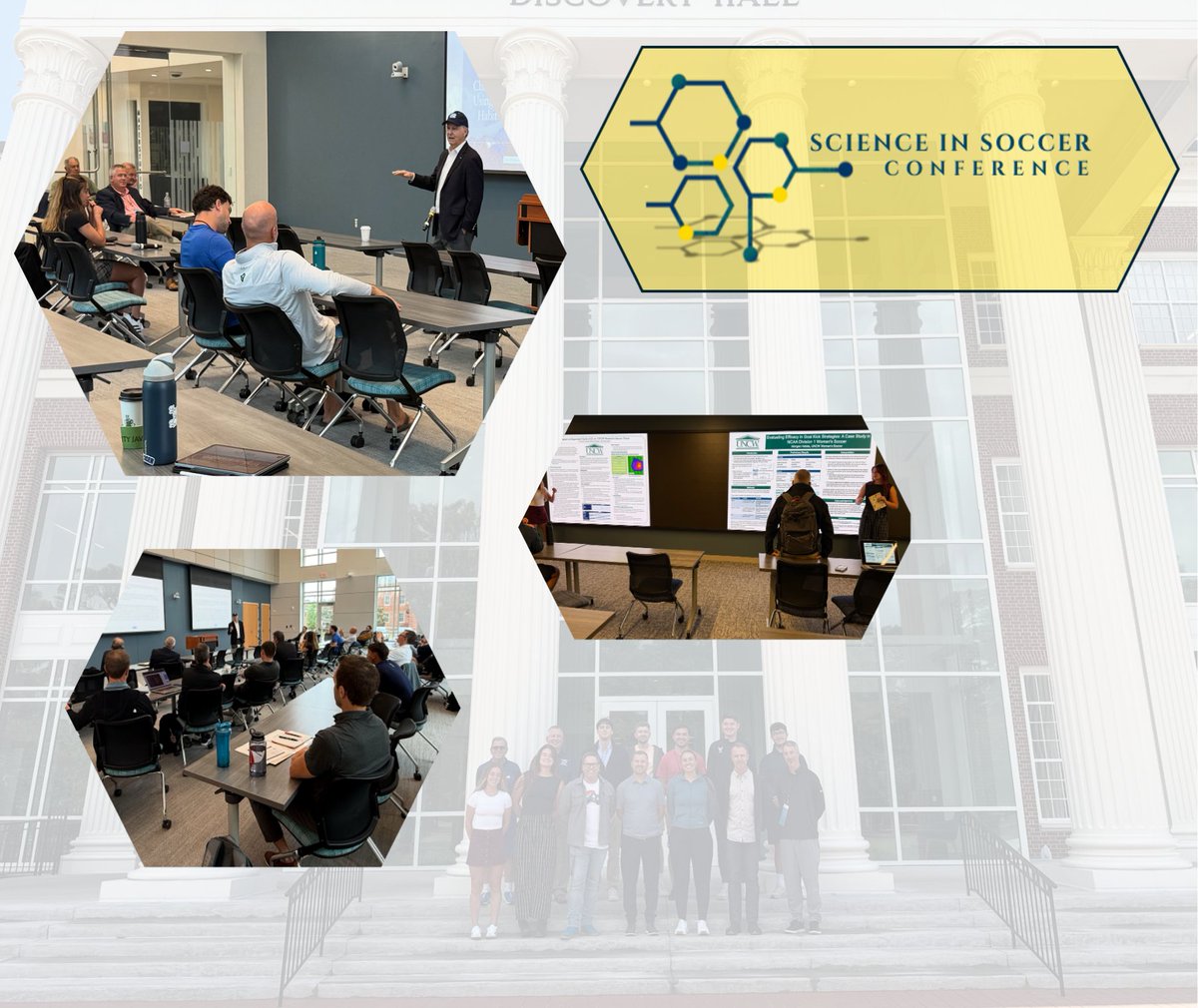 A great thanks to all who attended and took part in our inaugural Conference held at <a href="/uncw/">UNCW</a> in the beautiful Discovery Hall! #SiSCon #football #DataScience 

<a href="/VXSport/">VX SPORT</a> <a href="/SciSportsNL/">SciSports</a> <a href="/InPlaySports_/">In-Play Sports</a> <a href="/the_aspa/">Association of Sport Performance Analysts (ASPA)</a> 

Come join us in Wilmington in 2026, Dates TBA.