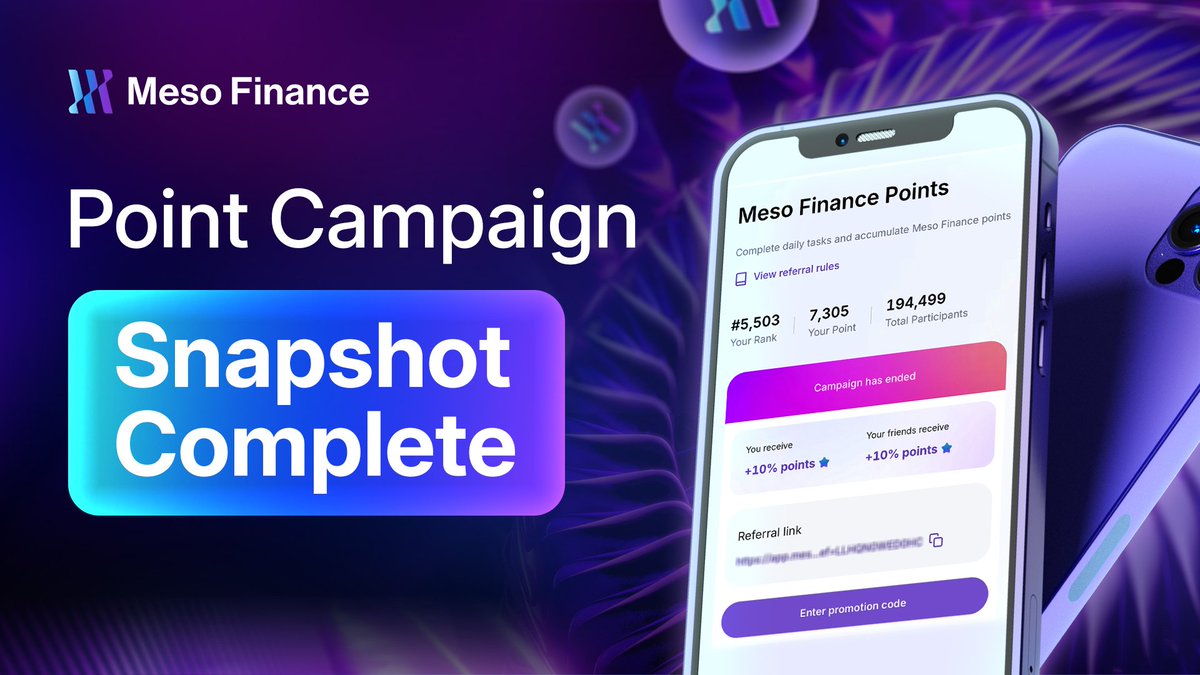 Aptos May So Far.

- <a href="/Aptos/">Aptos</a> Tvl reaches a new Ath in APT.
- <a href="/HirayaNetwork/">Hiraya Network</a>  partners with Meso finance for a giveaway.
- <a href="/EchoProtocol_/">Echo Protocol</a> 's Tge campaign lands next week.
- $Ami is now live on pyth network.
- Holders of the loonies nft are Whitelisted for Meso finance's IDO.
-