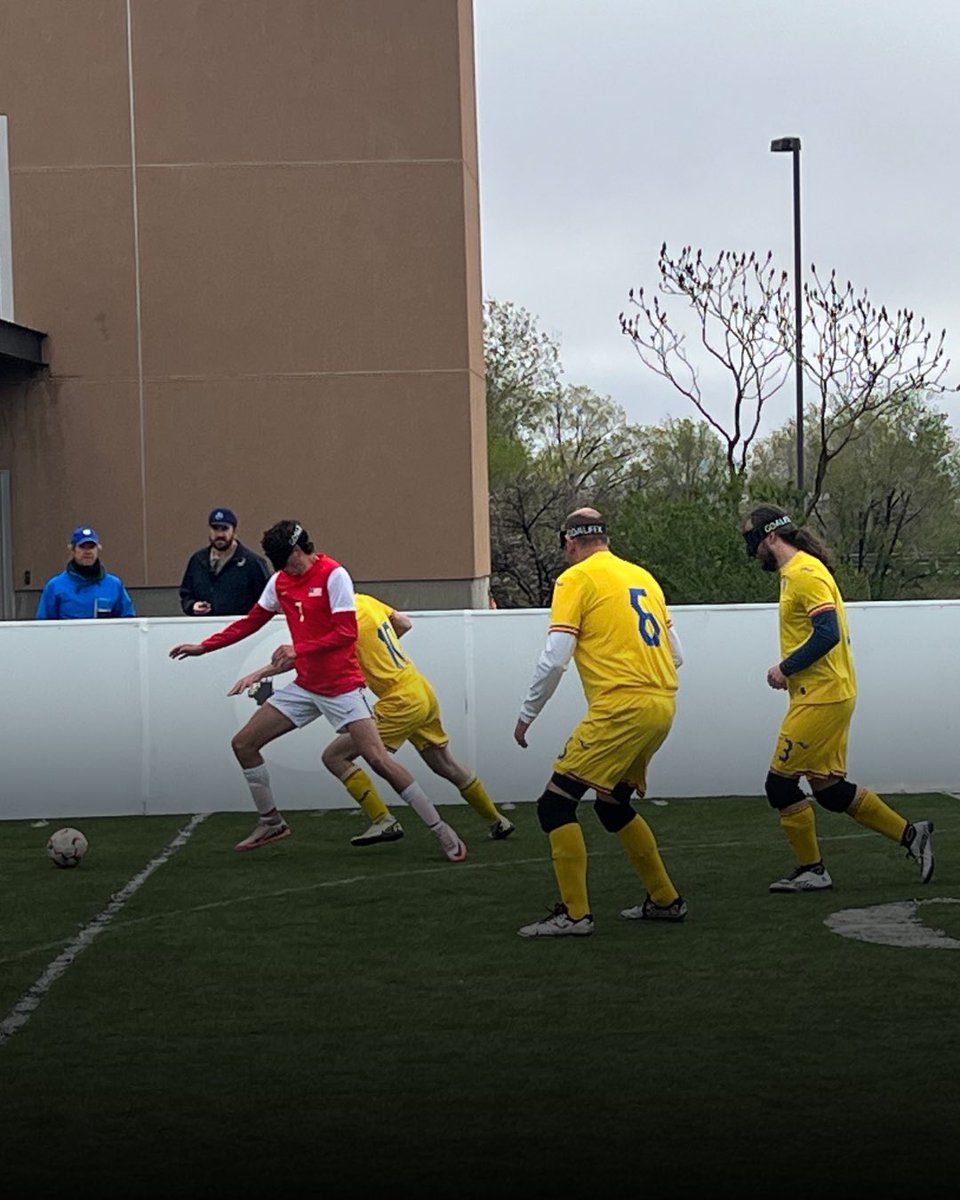 On April 26th, 2025, we were proud to support the United States Blind Soccer Association <a href="/usaba1/">U Saba</a> by providing our specially designed blind soccer goals for their training camp and international match against Romania.