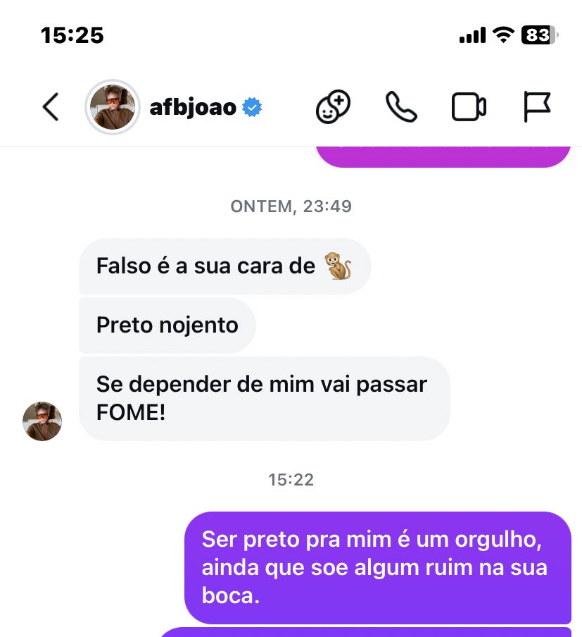 nilsoncoxta's tweet photo. A gay além de humilhar as pessoas ainda é racista.

@choquei @ALFINETEI @Carlinhosmaiaof https://t.co/QT7L6UpqiE