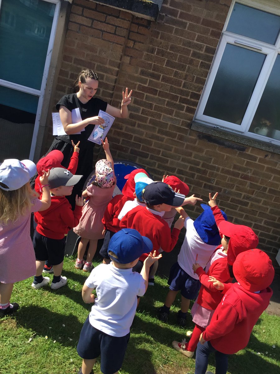 PCPNursery's tweet photo. We took part in a pirate scavenger hunt. We followed a map to take us through Pirate Blackbeard’s assault course. At each key point we had to look at a sign and count how many times it wanted us to complete an action, such as jumping, hopping etc. #pcppe #pcpmaths https://t.co/QKsfZXUpjh