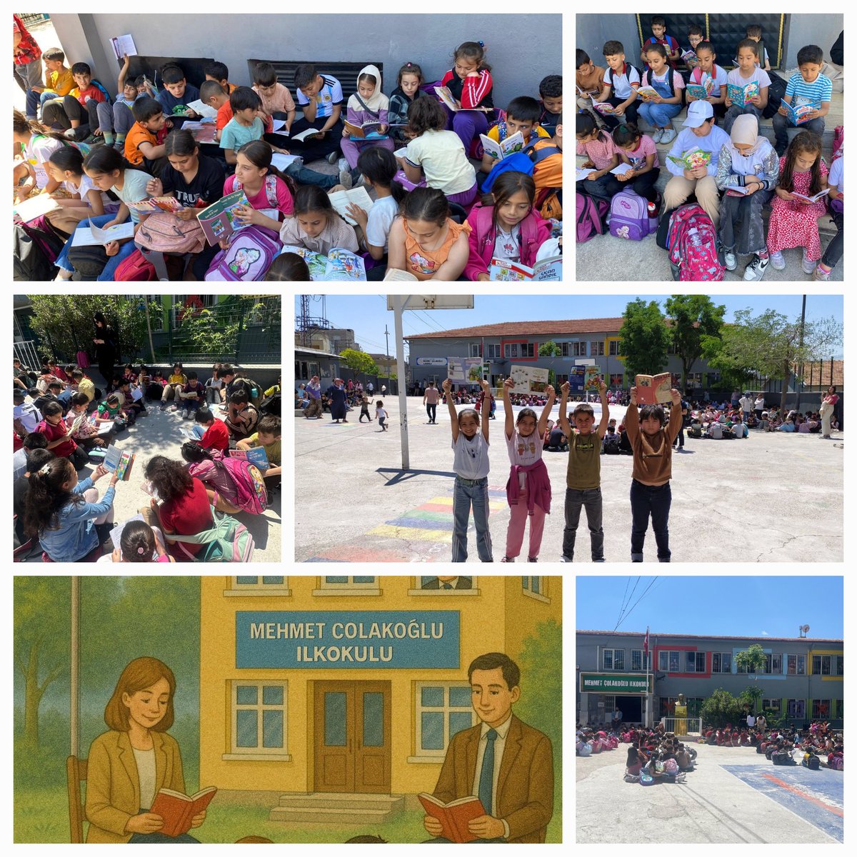 ŞEHİTKAMİL OKUYOR, GAZİANTEP PARLIYOR!

Bugün saat 11.20’de Şehitkamil’de tüm okullarımızda öğrencilerimiz, öğretmenlerimiz ve velilerimizle okul bahçelerinde kitap okuduk!

#OkuryazarGaziantep projesiyle;
Aile katılımı güçlendi,
Okuma kültürü yayıldı,
Kitaplar bir kez daha bizi