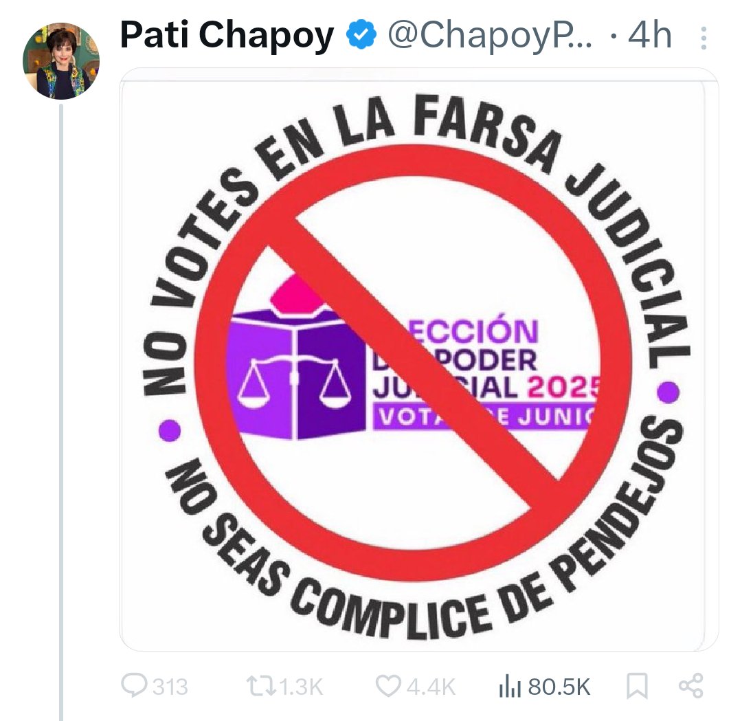 A que doñita esta tan putrefacta. <a href="/ChapoyPati/">Pati Chapoy</a>
