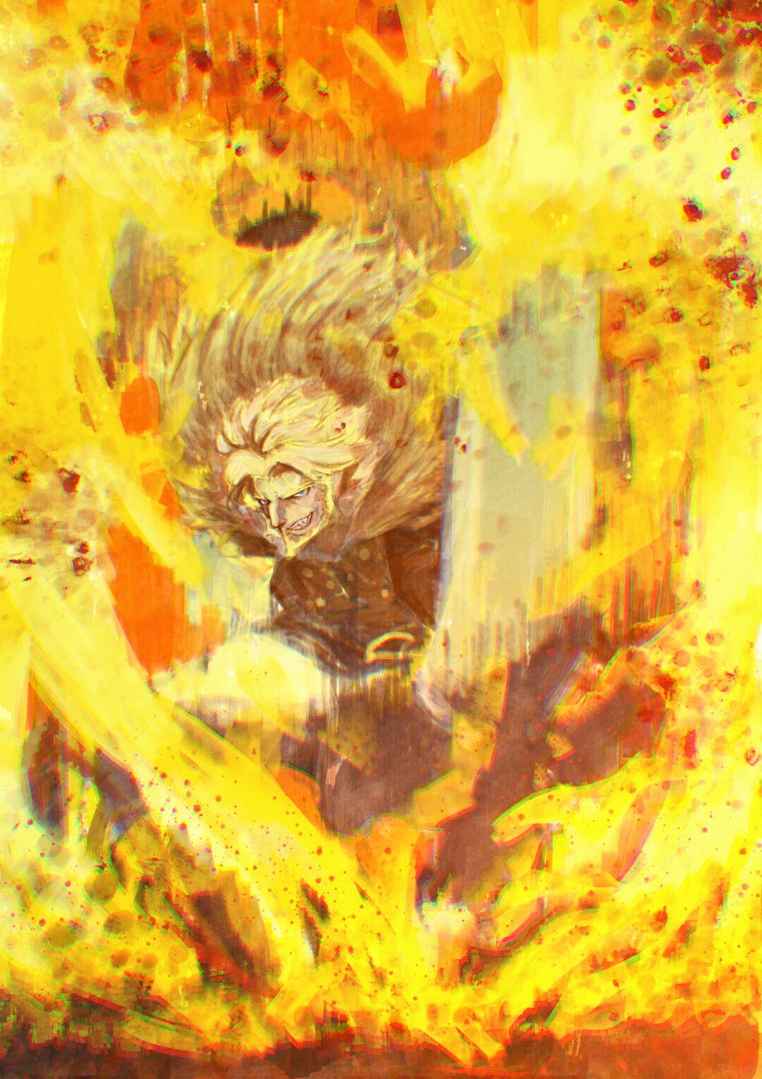 Leo Withefang  :3

intente capturar su fuerza y salvajismo en el dibujo, basado en el Turbulenz.

#GGST_LE #GuiltyGearStrive #GGST